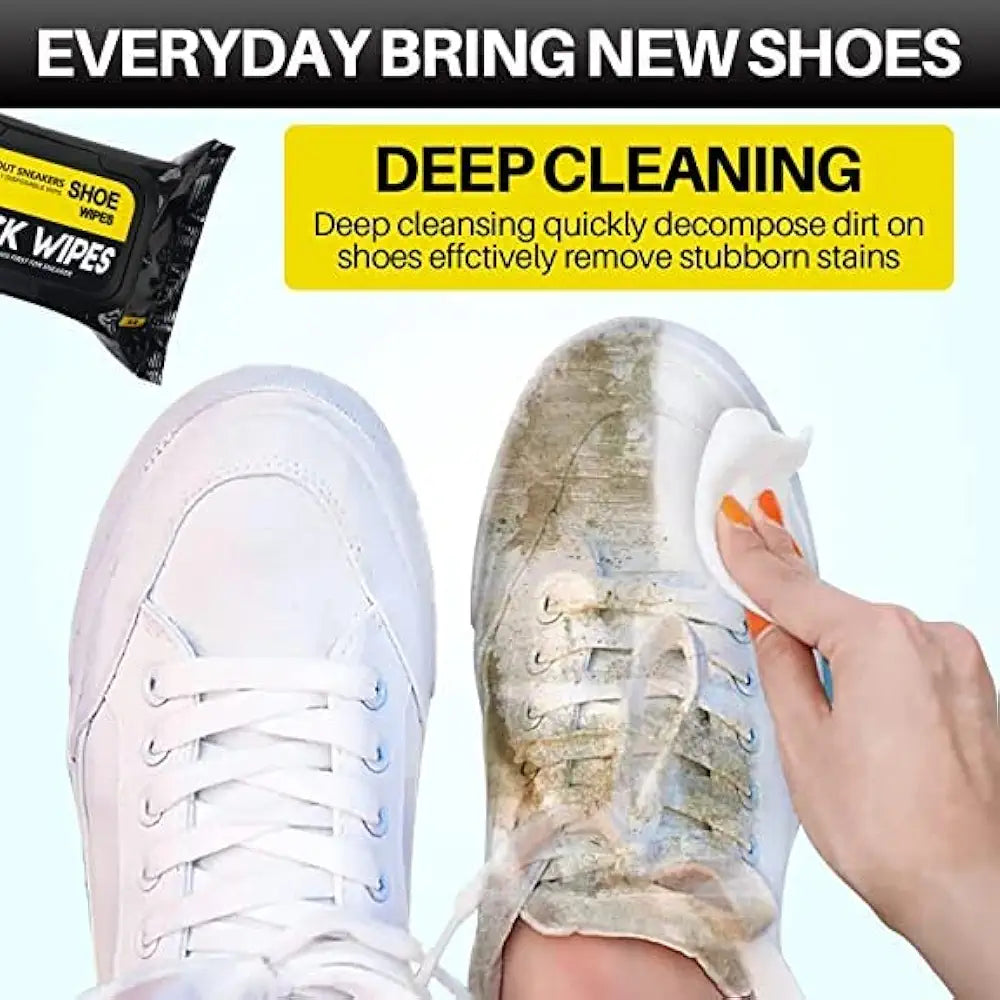 Shoe Cleaning Wet Wipes Fast Scrubbing Shoes Cleaning BUY 1 GET 1 FREE